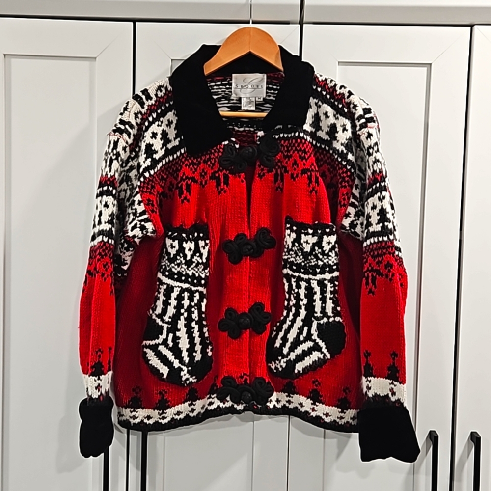 Vintage Sequel Christmas Sweater